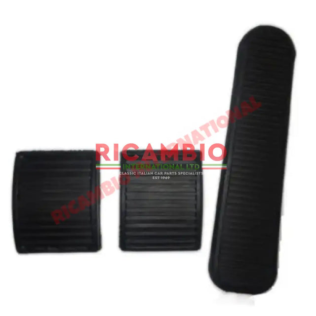 Pedal Rubber Kit (3 piece) - Lancia Flaminia,Aurelia - Lancia Flaminia
