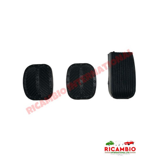 Pedal Rubber Kit - Classic Fiat 500 126 - Brake Parts and Components