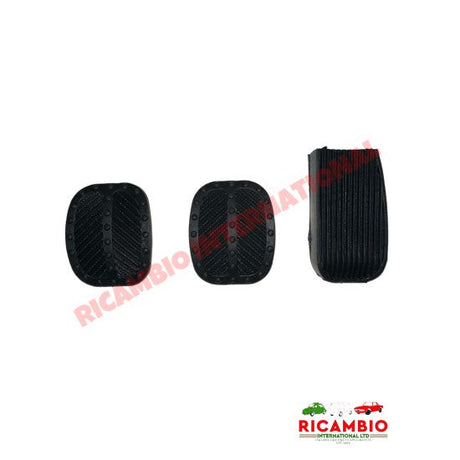 Pedal Rubber Kit - Classic Fiat 500 126 - Brake Parts and Components