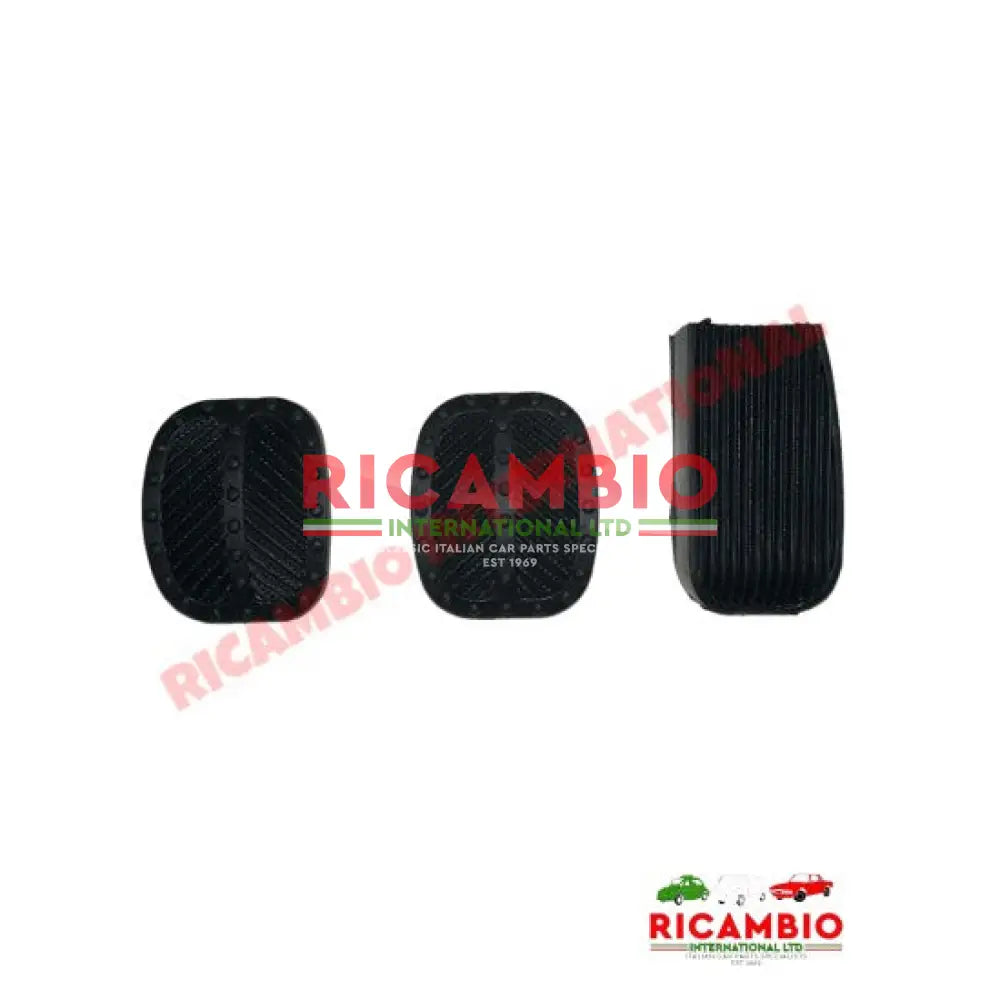 Pedal Rubber Kit - Classic Fiat 500 126 - Brake Parts and Components
