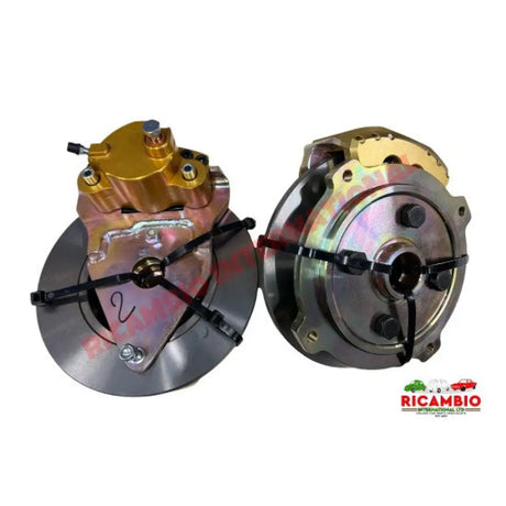 PERFORMANCE Front Brake Disc Conversion - Classic Fiat 500 - Uprated Brake Parts