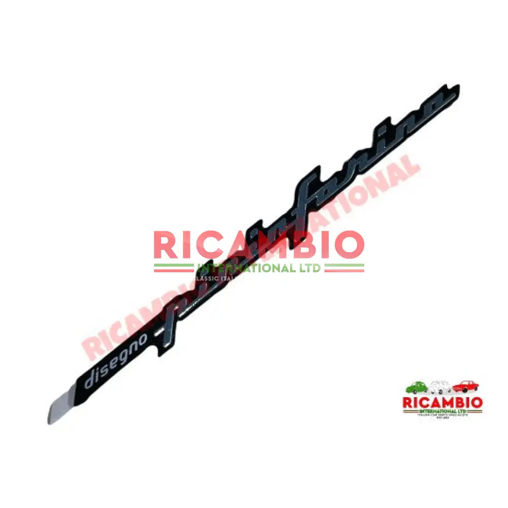Pininfarina Badge - Fiat Lancia Alfa Romeo Ferrari Maserati - Badges & Emblems