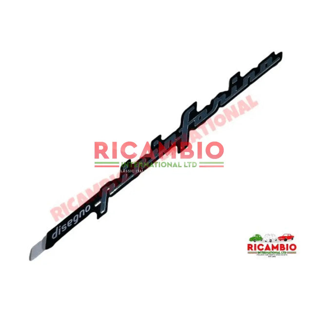 Pininfarina Badge - Fiat Lancia Alfa Romeo Ferrari Maserati - Badges & Emblems