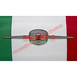 Plastic Chrome Front Badge Grille & Clips - Classic Fiat 500 - Classic Fiat 500 Parts & Spares