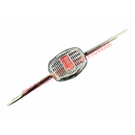 Plastic Chrome Front Badge Grille & Clips - Classic Fiat 500 - Classic Fiat 500 Parts & Spares