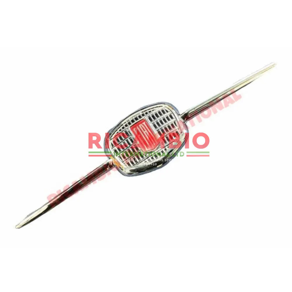Plastic Chrome Front Badge Grille & Clips - Classic Fiat 500 - Classic Fiat 500 Parts & Spares