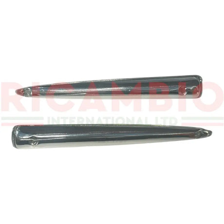 Plastic Chrome Front Badge Wings - Classic Fiat 500 - Exterior Parts and Trim