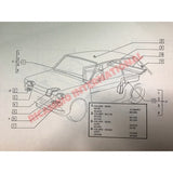 Plastic Rear Head Lamp Dust Covers - Fiat 126 - Lights - Lamps & Lenses