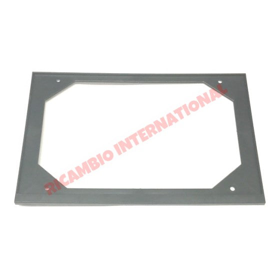 Plastic Rear Number Plate Frame - Classic Fiat 500 126 600 850 Lancia Fulvia plus many other - Bumpers & Assorted