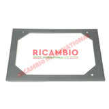Plastic Rear Number Plate Frame - Classic Fiat 500 126 600 850 Lancia Fulvia plus many other - Bumpers & Assorted