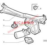 Plastic Wiper Linkage Bush - Fiat Cinquecento,Seicento,Tipo,Lancia Delta Integrale,Thema - Wipers