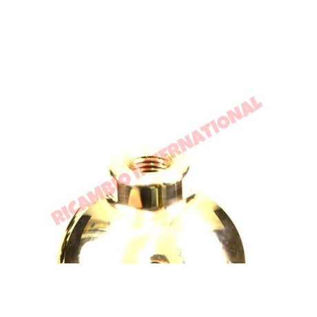 Polished Chrome Abarth Gear Knob & Gear Lever Kit - Classic Fiat 500 126 - Interior Trim