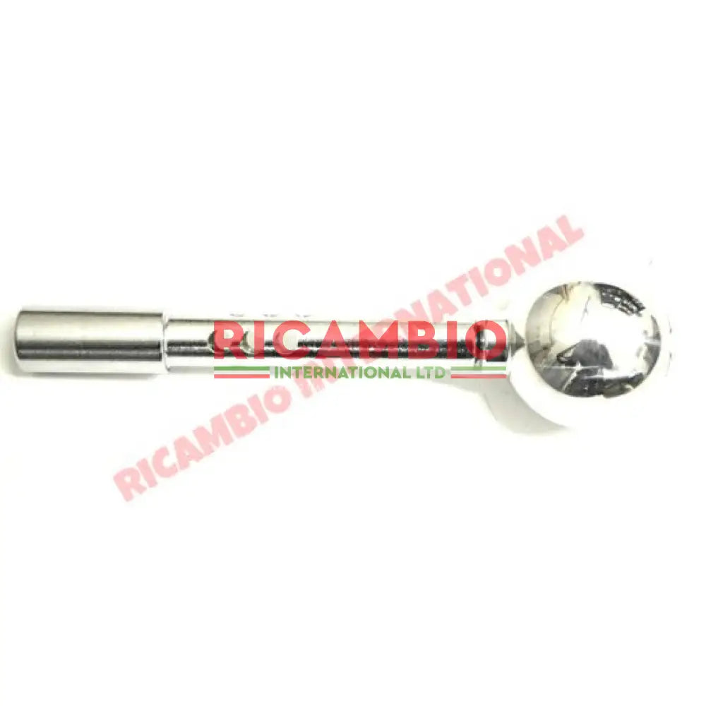 Polished Chrome Abarth Gear Knob & Gear Lever Kit - Classic Fiat 500 126 - Interior Trim