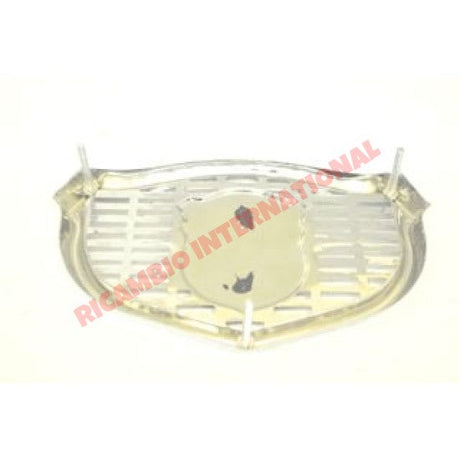 Polished Chrome Abarth Grill - Classic Fiat 500 - Classic Fiat 500 Parts & Spares