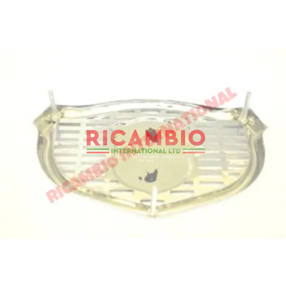 Polished Chrome Abarth Grill - Classic Fiat 500 - Classic Fiat 500 Parts & Spares