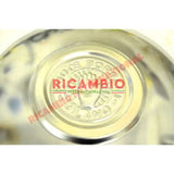 Polished Chrome Borrani Hub Cap - Classic Fiat 500 - Chrome - Aluminium & Exterior Trim Parts