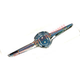 Polished Chrome Fiat Badge & Fittings - Classic Fiat 500 - Badges and Emblems
