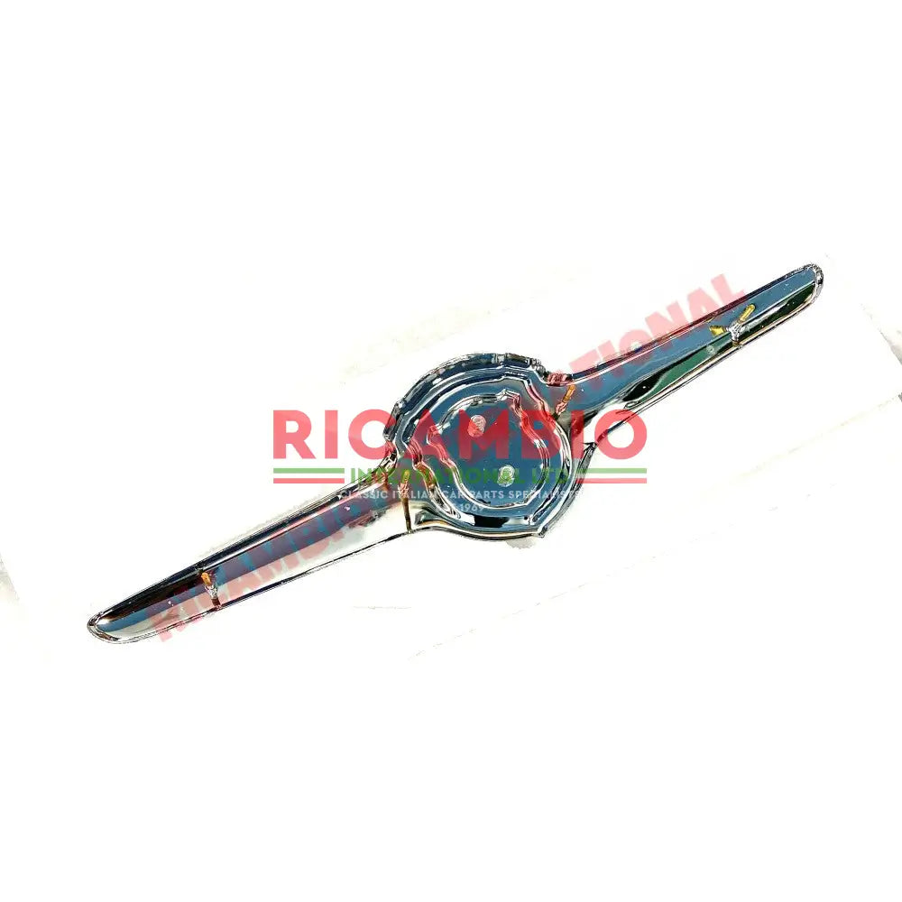 Polished Chrome Fiat Badge & Fittings - Classic Fiat 500 - Badges and Emblems