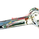 Polished Chrome Fiat Badge & Fittings - Classic Fiat 500 - Badges and Emblems