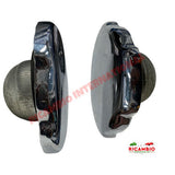 Polished Chrome Petrol Fuel Screw on Cap - Classic Fiat 500 850 X19 - Fuel System