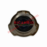 Polished Chrome Petrol Fuel Screw on Cap - Classic Fiat 500 850 X19 - Fuel System