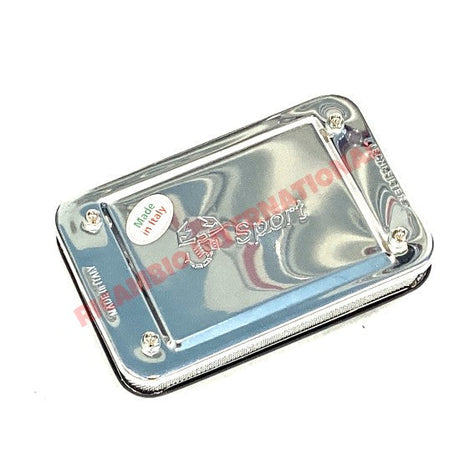 Polished Chrome Top Carburettor Filter (WEBER 30DGF) - Classic Fiat 500 126 - Fuel System