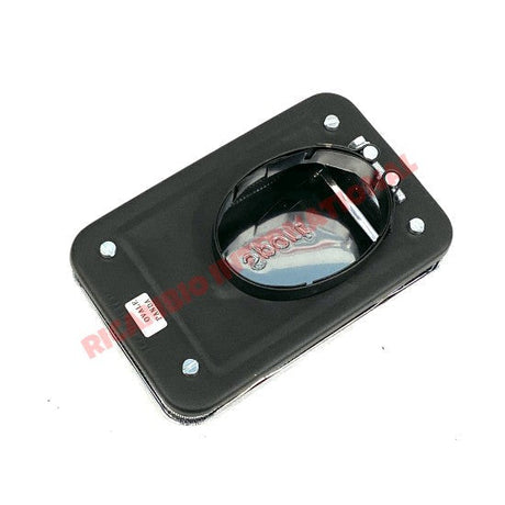 Polished Chrome Top Carburettor Filter (WEBER 30DGF) - Classic Fiat 500 126 - Fuel System