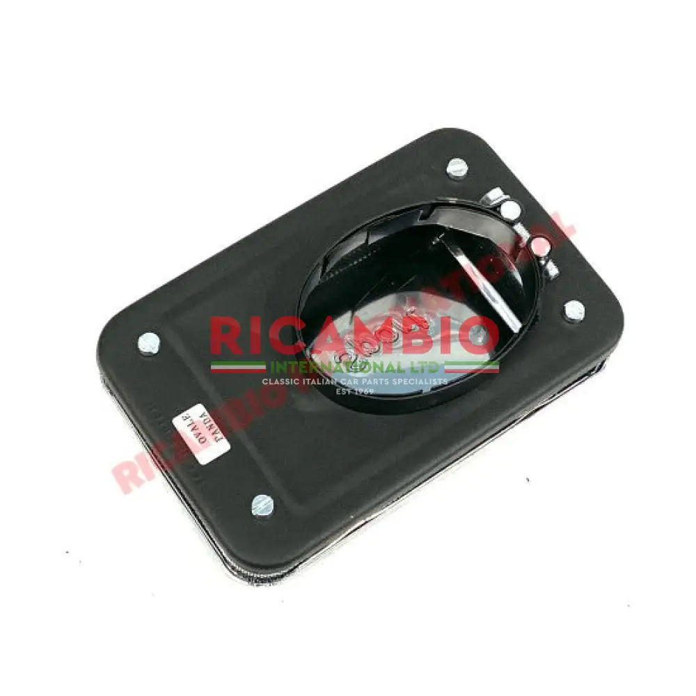 Polished Chrome Top Carburettor Filter (WEBER 30DGF) - Classic Fiat 500 126 - Fuel System