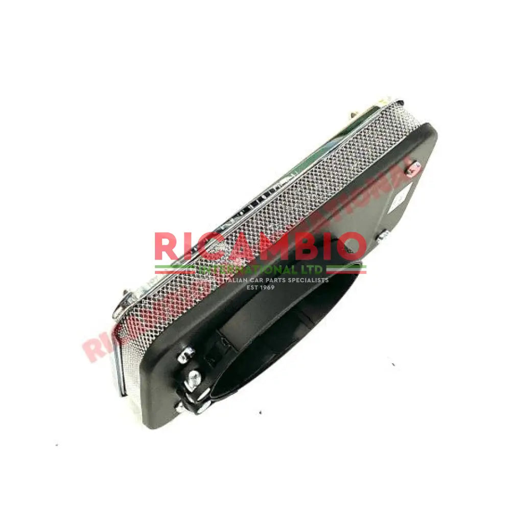 Polished Chrome Top Carburettor Filter (WEBER 30DGF) - Classic Fiat 500 126 - Fuel System