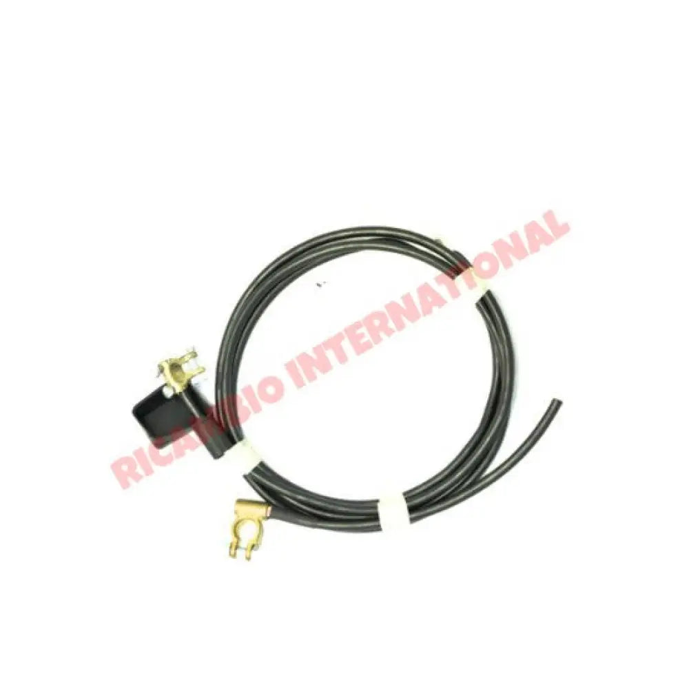 Positive & Negative Battery Cable Set - Classic Fiat 500 - Classic Fiat 500 Parts & Spares