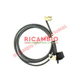 Positive & Negative Battery Cable Set - Classic Fiat 500 - Classic Fiat 500 Parts & Spares