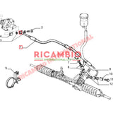 Power Steering Pipe - Fiat Tipo Tempra Lancia Dedra - Tipo & Tempra