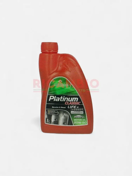 Premium Mineral Motor Oil (20W50) - 1 Litre - Service Items