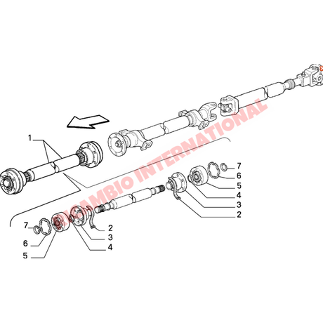 Inner CV Joint Kit - Fiat Strada/Ritmo,Croma,Regata,X19,Tipo,Tempra Lancia Beta Dedra,Trevi,Fulvia - Axles - Shafts
