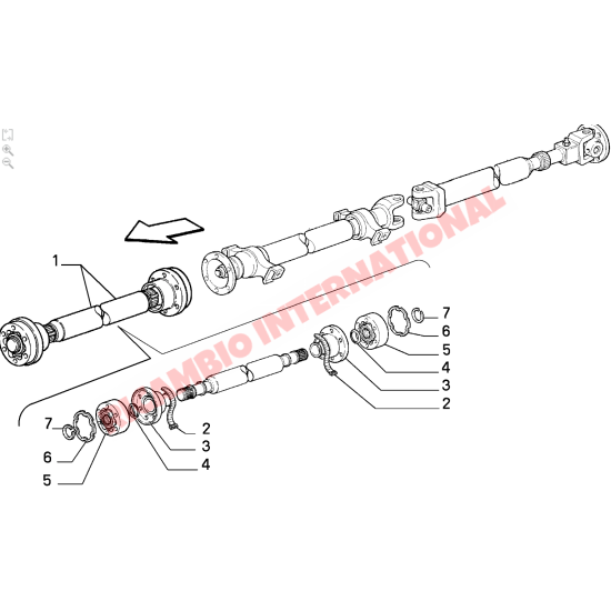 Prop Shaft Rubber Boot - Classic Fiat Panda Lancia Delta Integrale Alfa Romeo 164 - Axles - Shafts and Joints