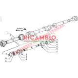 Prop Shaft Rubber Boot - Classic Fiat Panda Lancia Delta Integrale Alfa Romeo 164 - Axles - Shafts and Joints