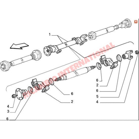 Prop Shaft Support - Classic Fiat Panda - Suspension and Related Parts