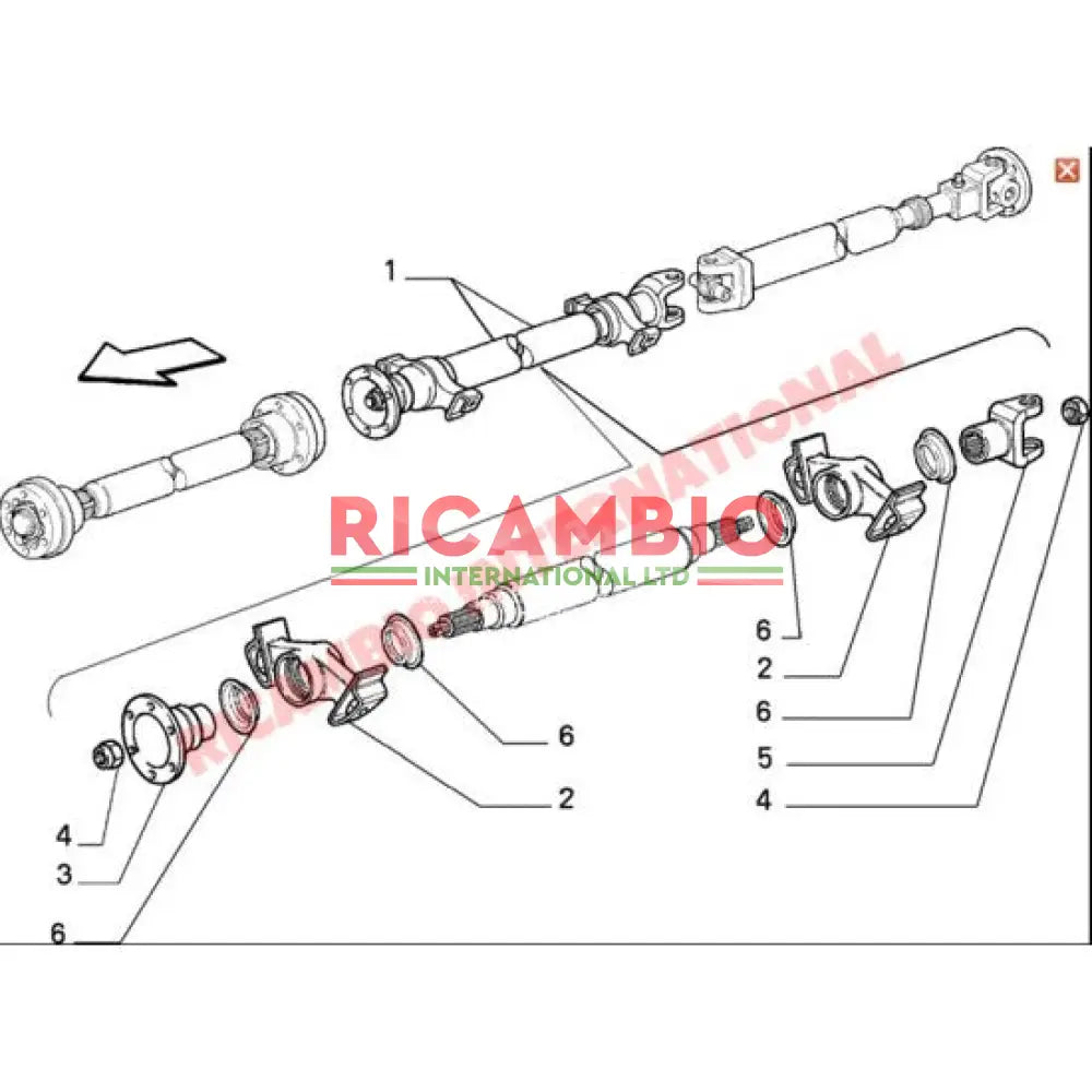 Prop Shaft Support - Classic Fiat Panda - Suspension and Related Parts