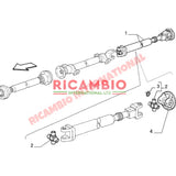 Prop Shaft UJ Bearing - Classic Fiat Panda 4x4 - Axles - Shafts and Joints