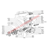 Push Rod Tube Seal Kit (10) - Classic Fiat 500 126 - Gaskets - Seals - Grommets and Rubber Parts