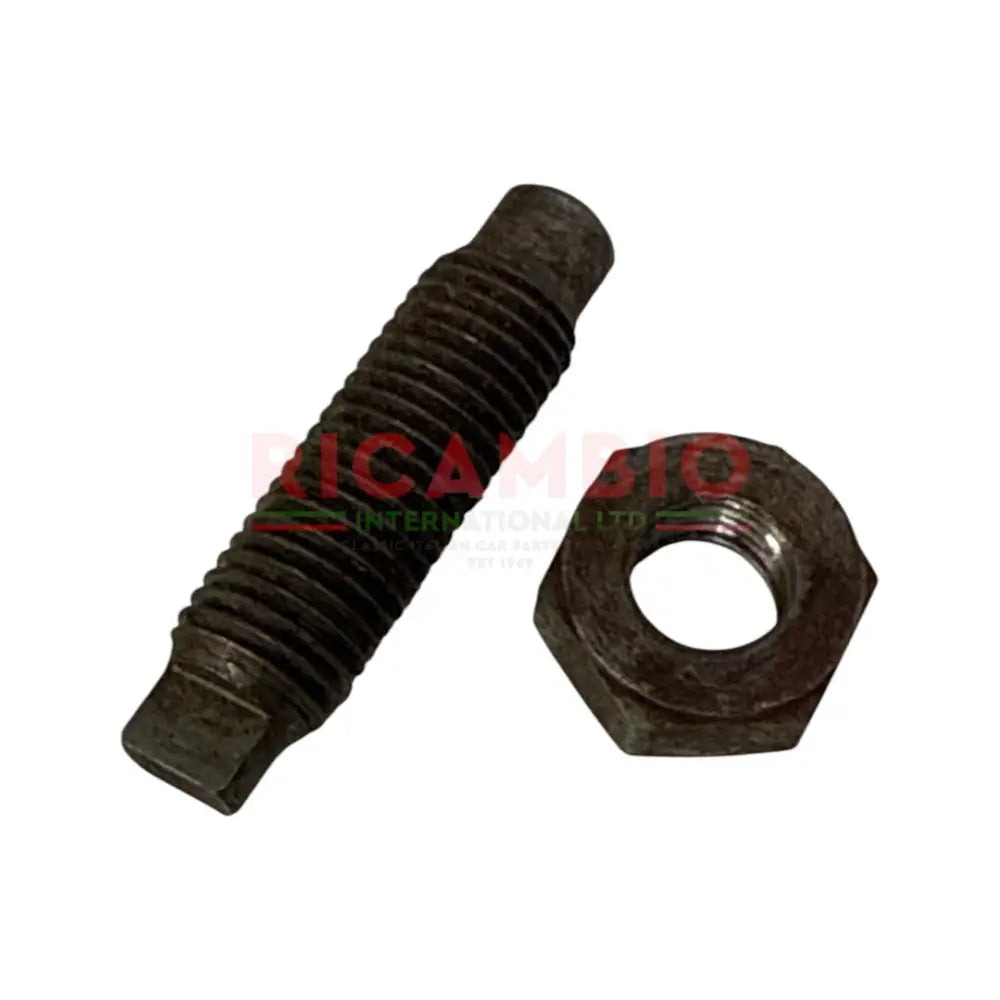 Pushrod Valve Adjusting Screw & Nut 8mm - Fiat 124 1100,1200,1500