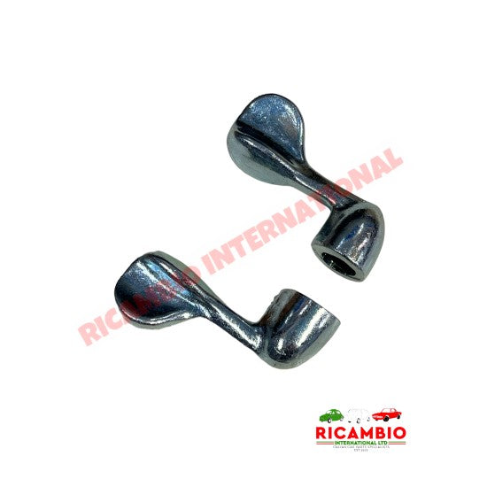 Quarter Light Catch Kit (2) - Classic Fiat 500 N - Handles - Locks and Catches