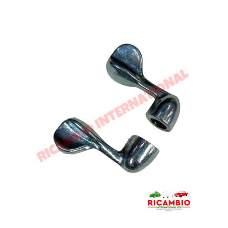 Quarter Light Catch Kit (2) - Classic Fiat 500 N - Handles - Locks and Catches