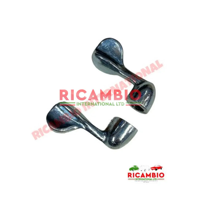 Quarter Light Catch Kit (2) - Classic Fiat 500 N - Handles - Locks and Catches