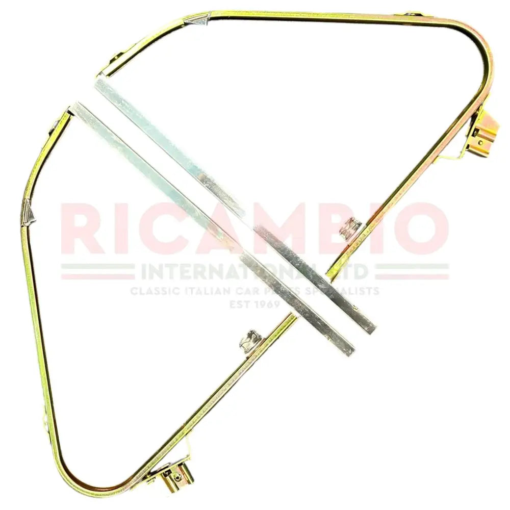 Quarter Light Outer Frame Assembly Kit - Classic Fiat 500 - Window Seals & Associated Parts
