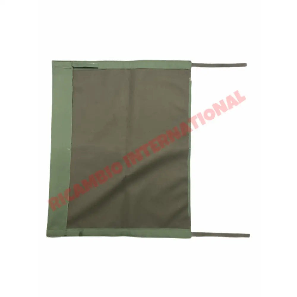 Racing Green MOHAIR SHORT Sunroof Cover - Classic Fiat 500 126 - Sunroof