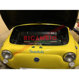 Racing Green Mohair Spare Wheel Cover - Classic Fiat 500 - Wheels - Tyres and Tubes