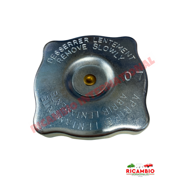 Radiator Cap - Fiat 850 850T 900T/E 124 - Heating & Cooling