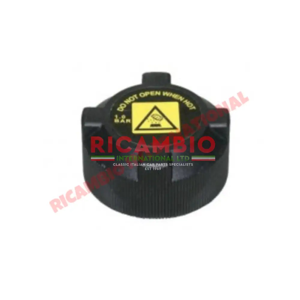 Radiator Cap (1 BAR) - Classic Fiat Panda 126 BIS,Cinquecento,Uno,Punto,Tipo,Bravo/Brava Alfa Romeo 33,75,145,146,155