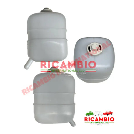 Radiator Expansion Tank & Cap (18mm outlet) - Fiat 124,125,132 - Heating & Cooling